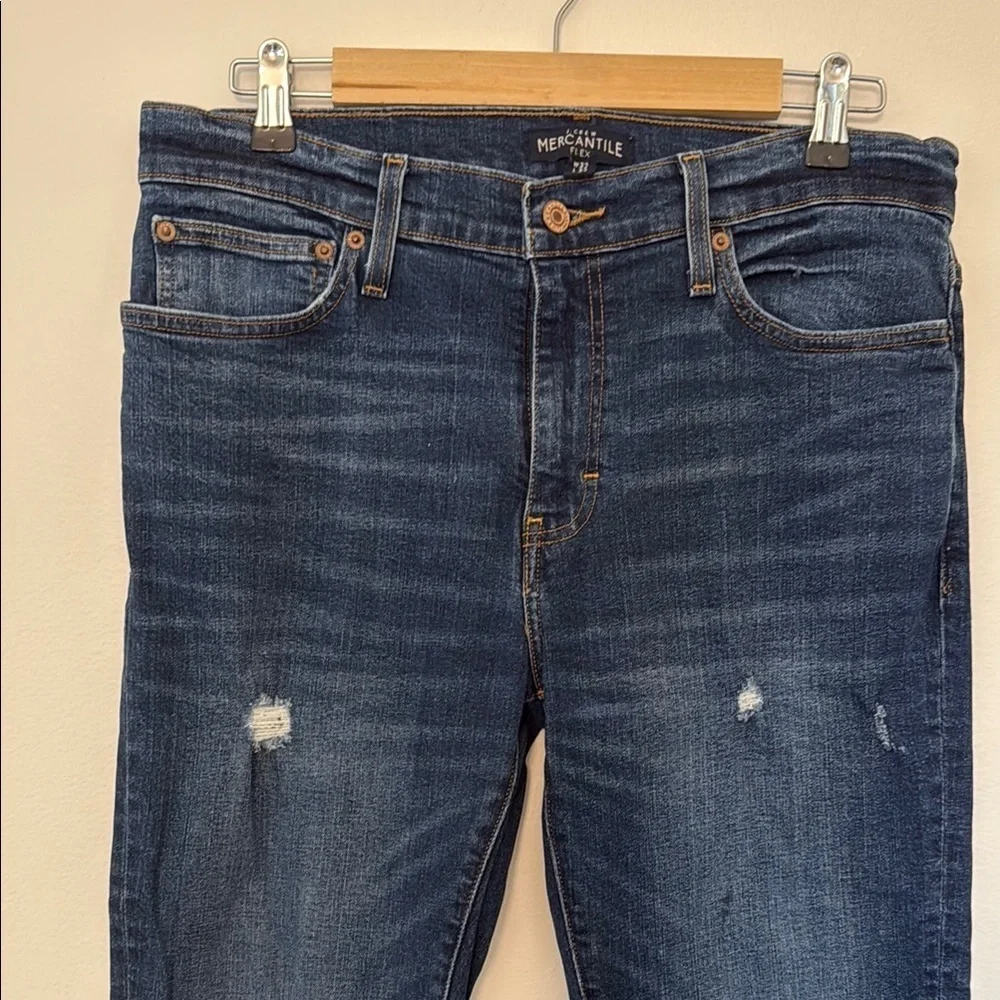 J. Crew Mercantile Flex Denim Jeans - Blue 32x32